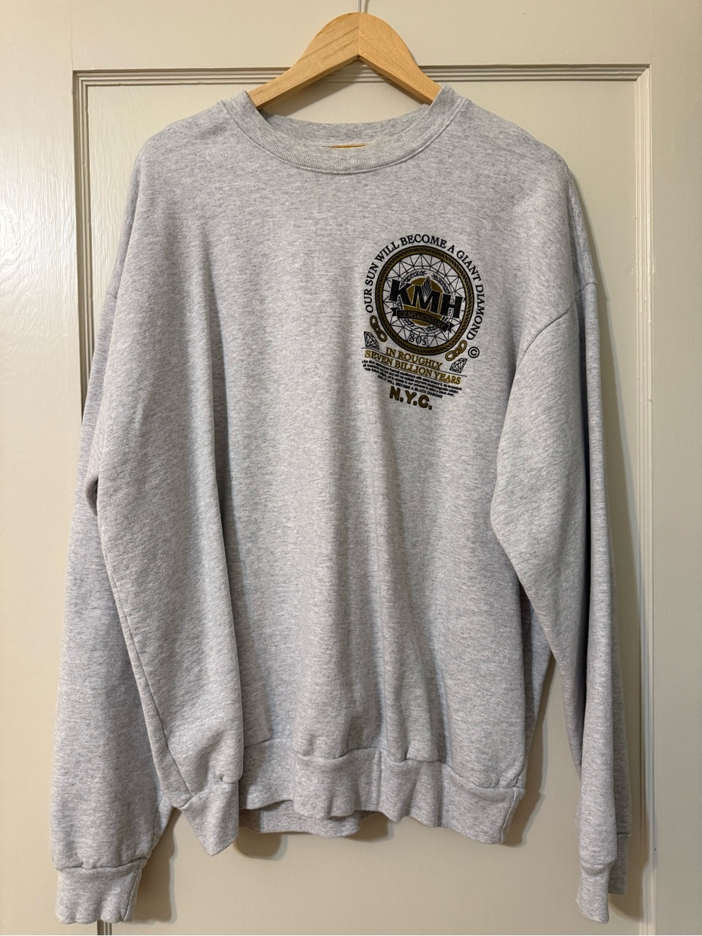 A24  x Online Ceramics Uncut Gems Black Opal Sweater XL